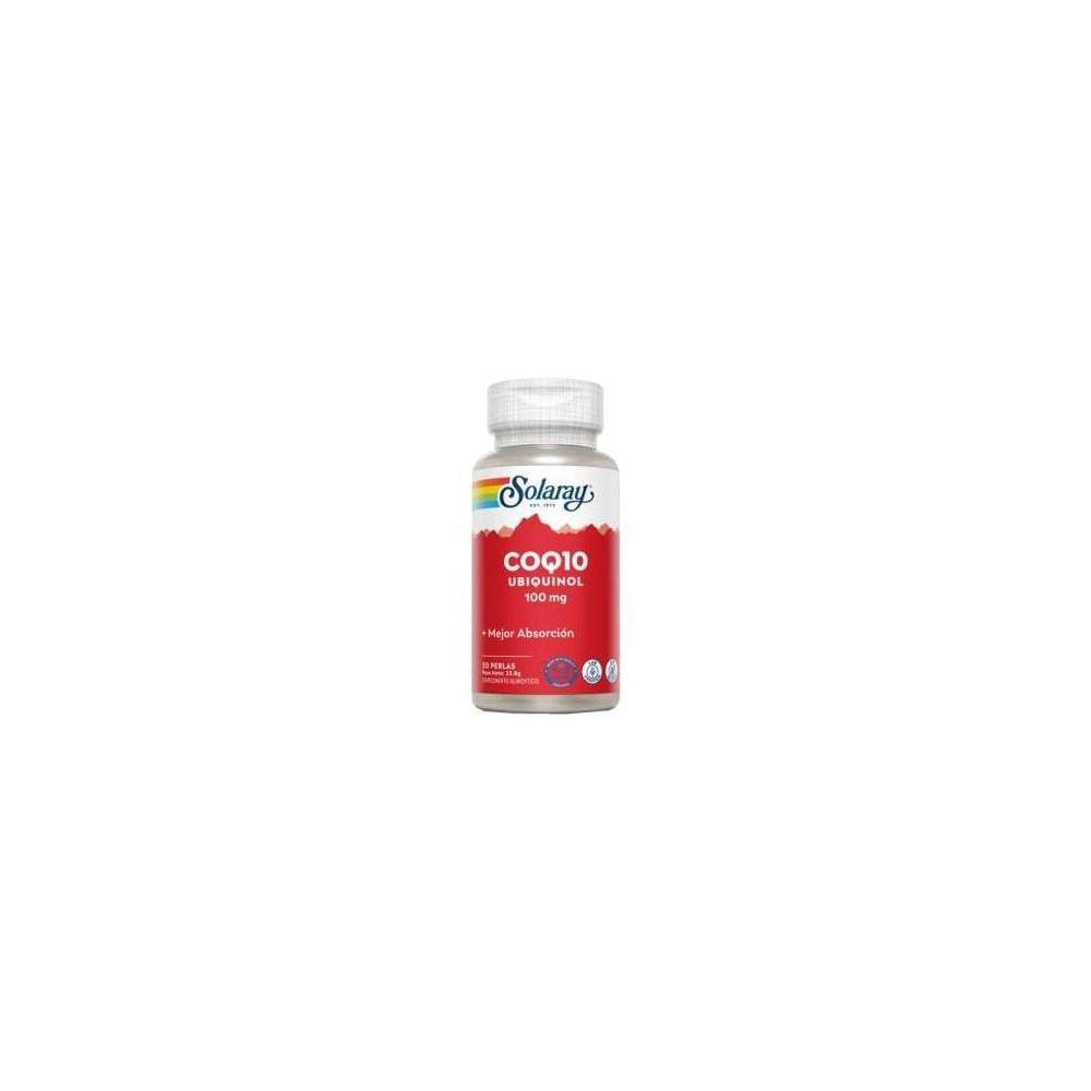 Coq10 Ubiquinol 100 Mg 30 Perlas
