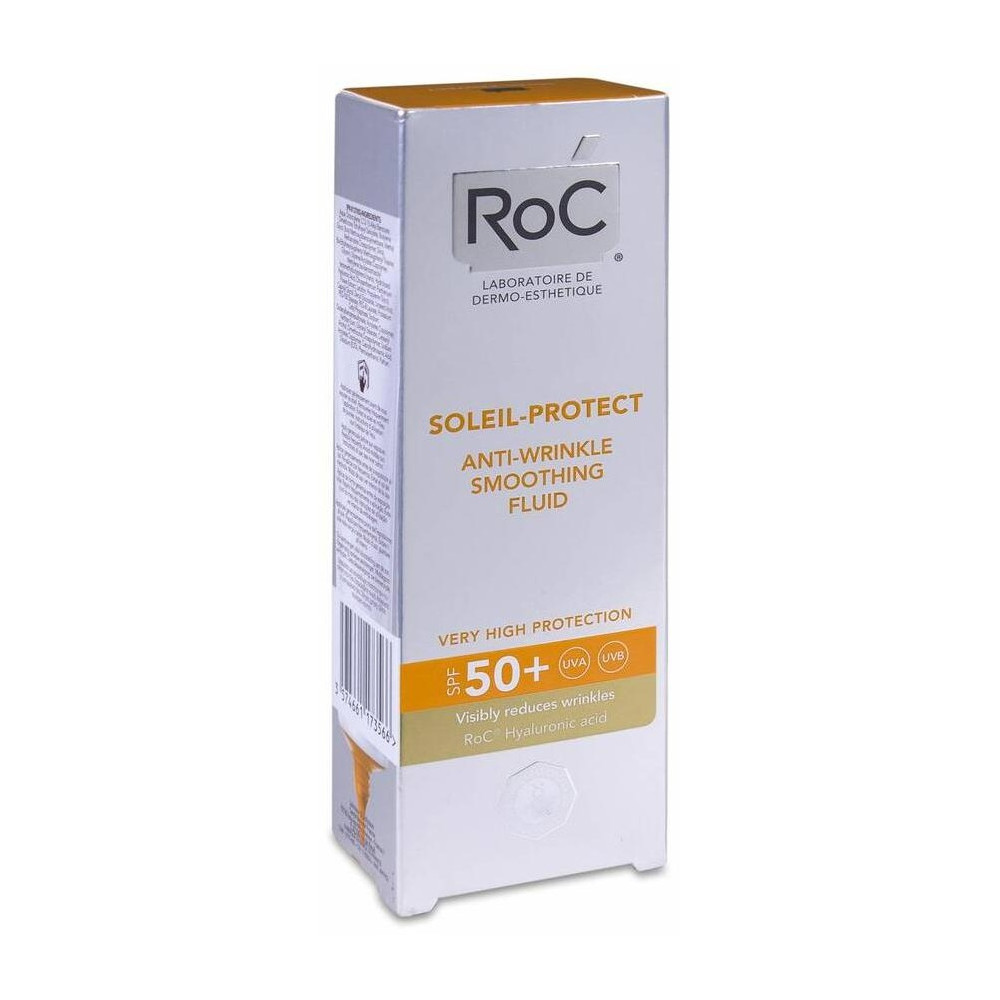 Roc® Soleil-Protect Fluido Antiarrugas Alisador Spf50+ 50Ml
