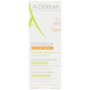 A-Derma Exomega D.E.F.I. Crema Emoliente, 50 Ml