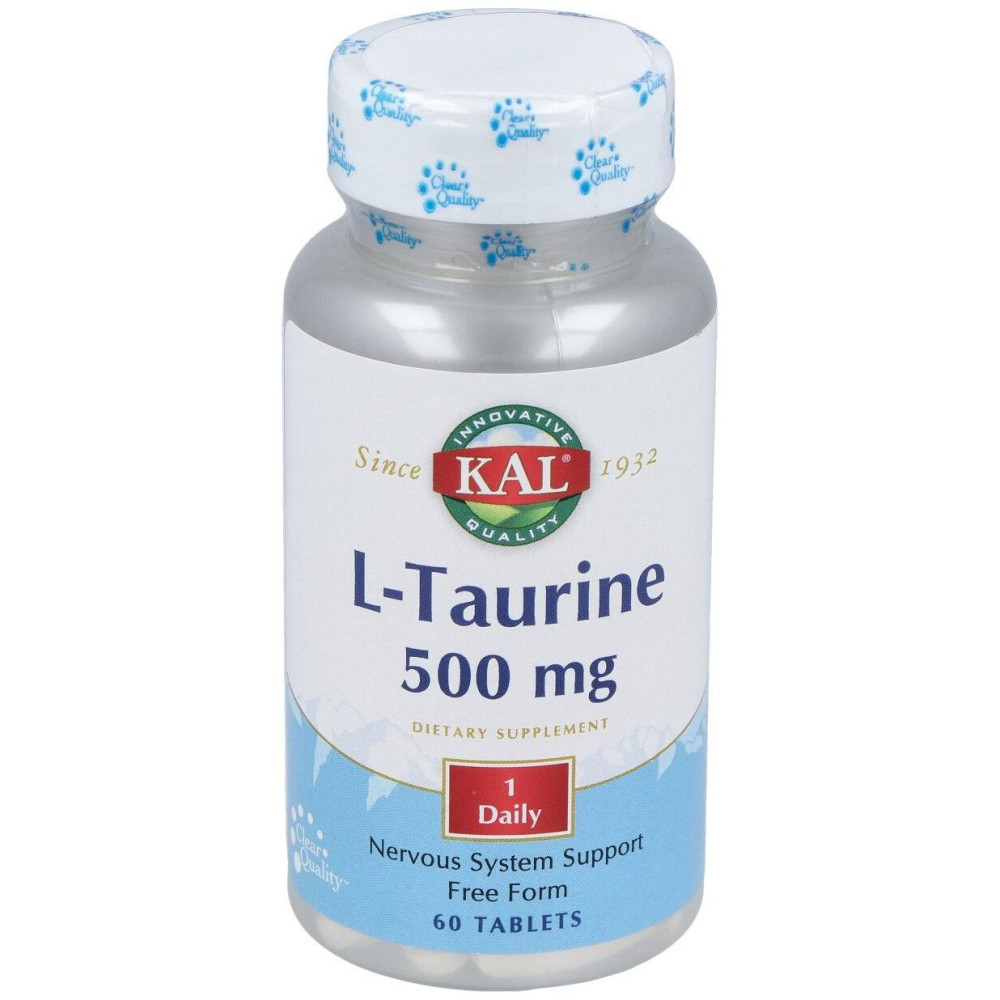 L-Taurina 500Mg. 60Cap. Kal