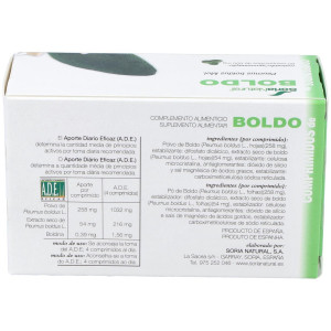 Soria Natural Boldo Comprimidos 60Comp