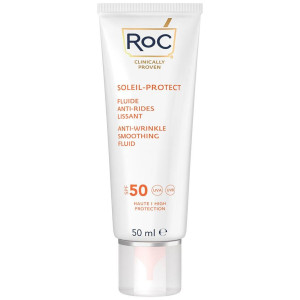 Roc® Soleil-Protect Fluido Antiarrugas Alisador Spf50+ 50Ml