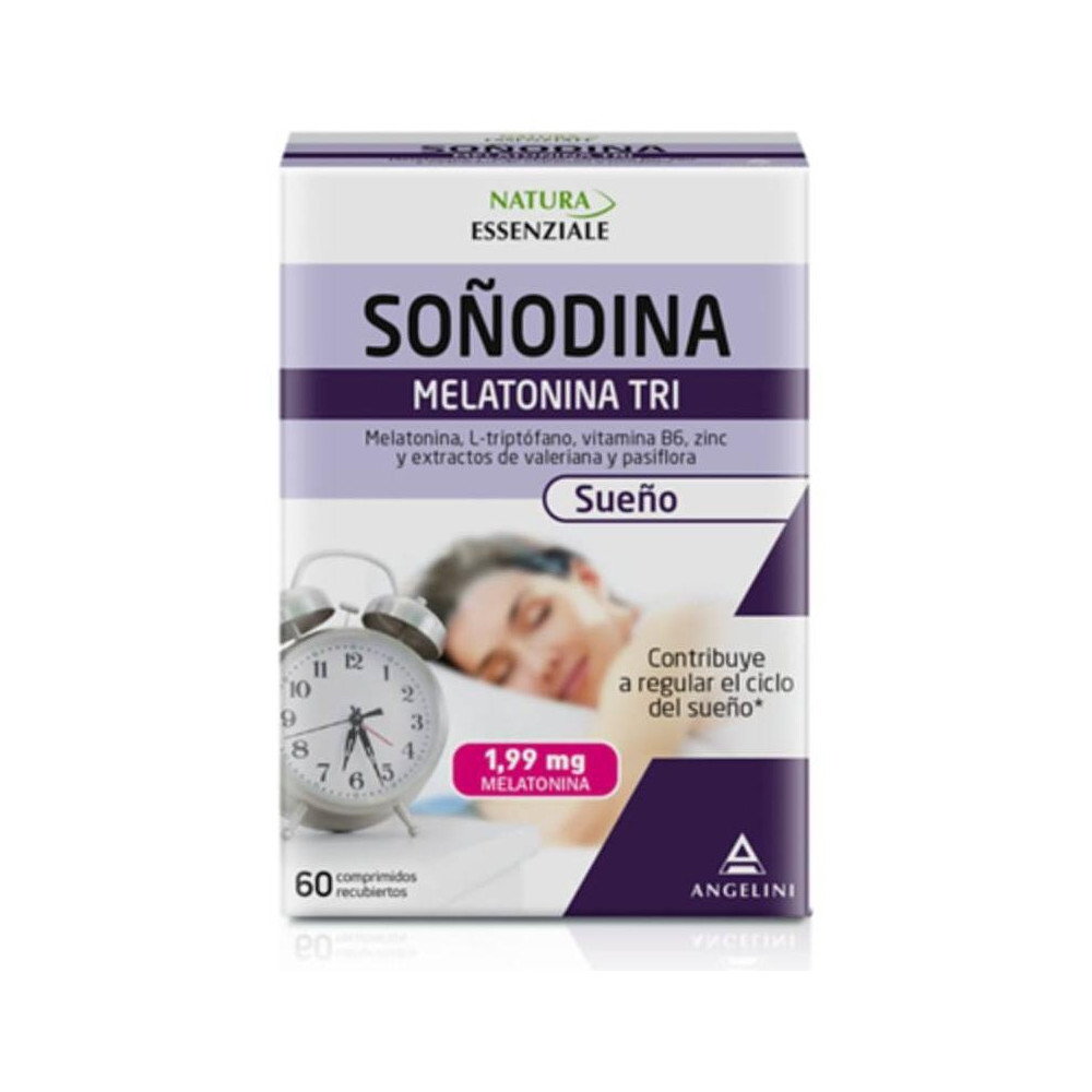 Natura Essenziale Melatonina Triptófano Tri 60 Comprimidos