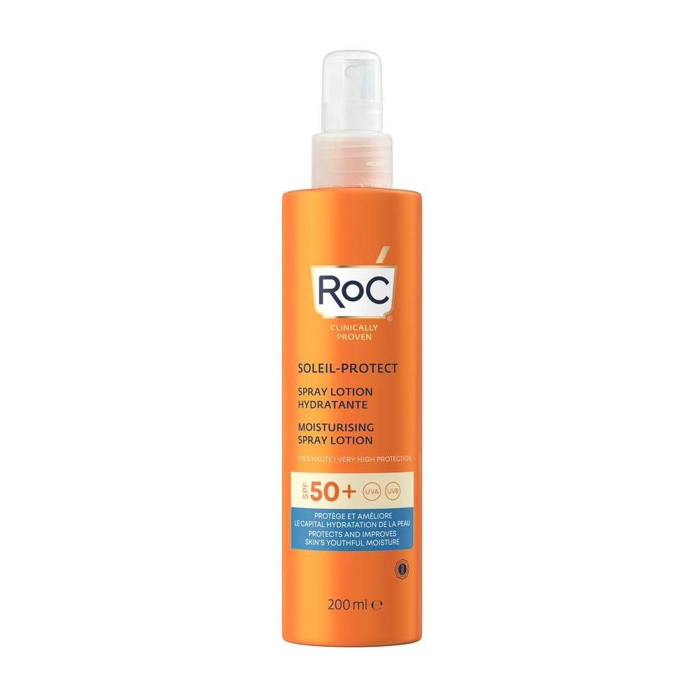 Roc Soleil-Protect Spray Hidratante Spf50+, 200 Ml