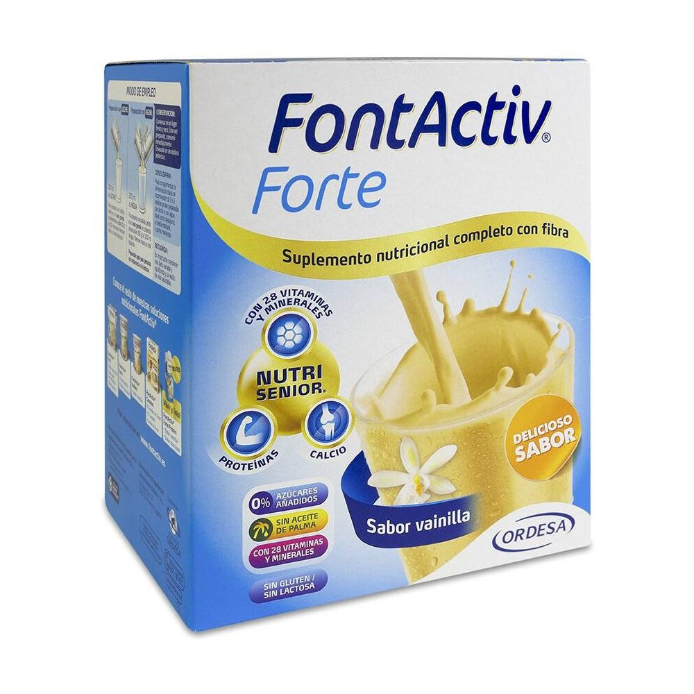 Fontactiv Forte Sabor Vainilla 30G 14 Sobres