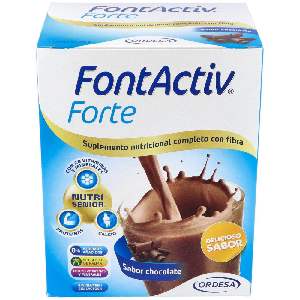 Fontactiv Forte Sabor Chocolate 30G 14 Sobres