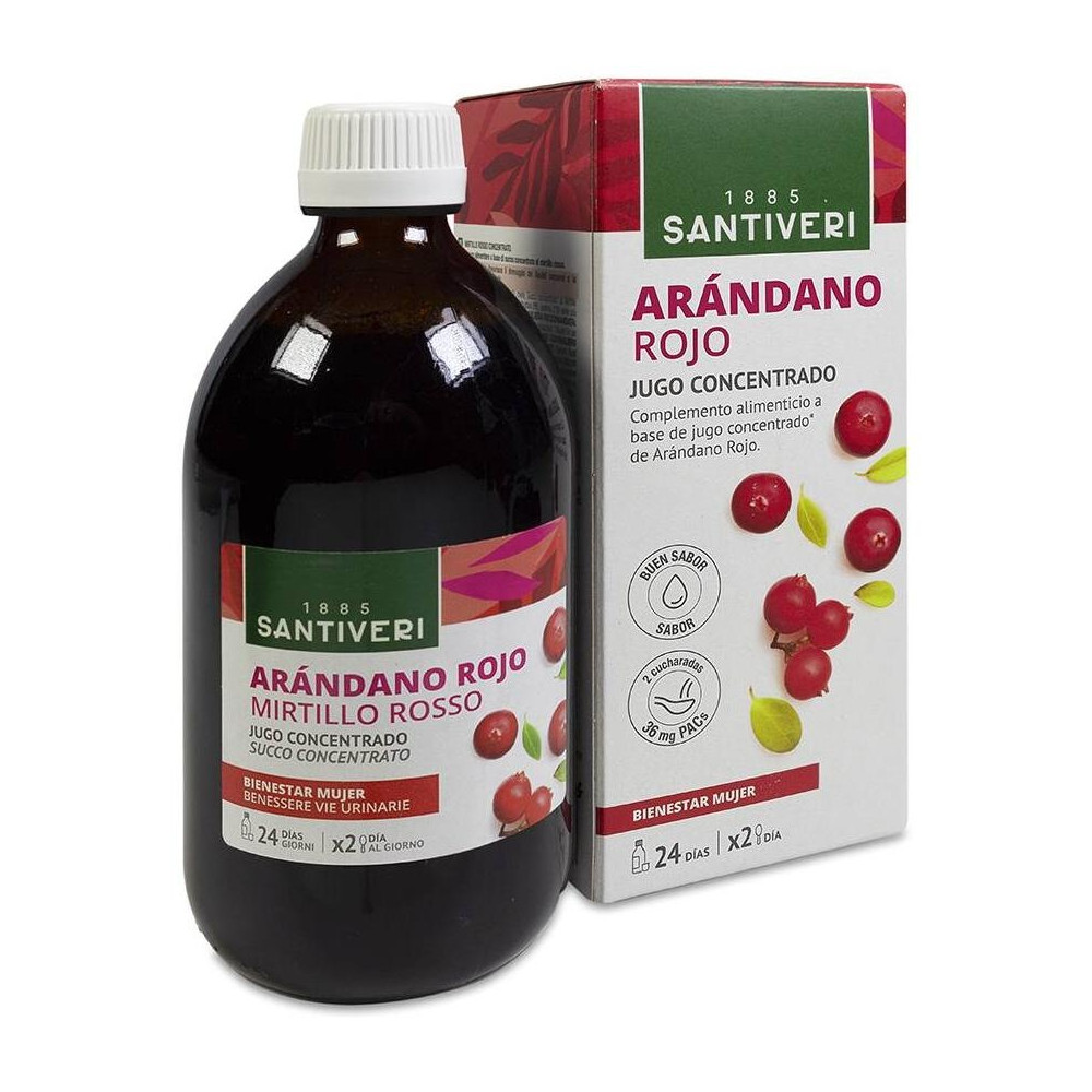 Santiveri Arándano Rojo Concentrado 490Ml
