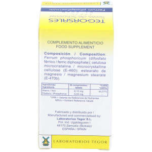 Tegor Tegor Sal 3 Ferrum Phosphoricum 350Comps