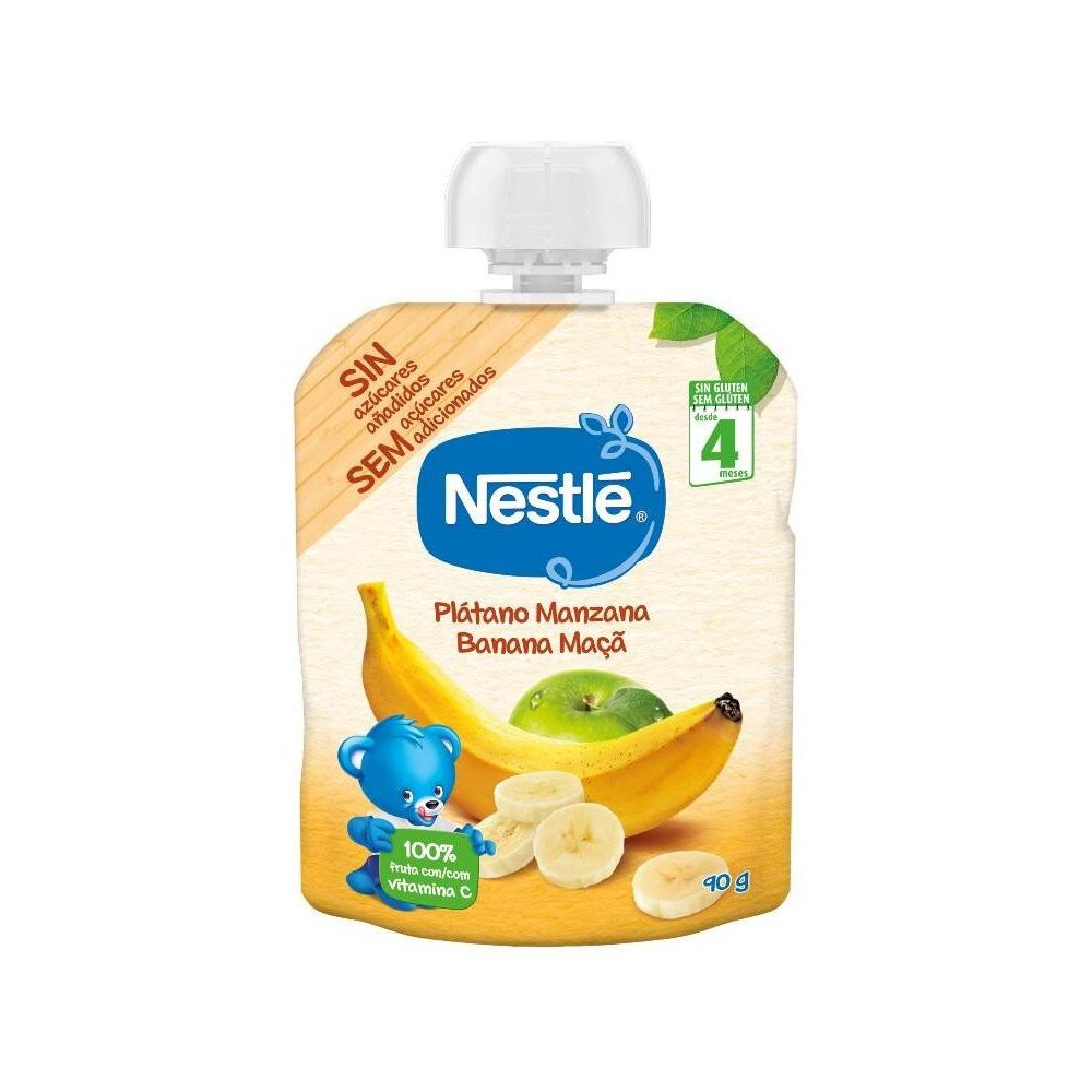 Nestlé Natunes Bolsita Plátano Y Manzana 90G