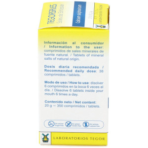 Calcium-Sulf.D6 Tegorsales (Nº12) 350 Comp.20G
