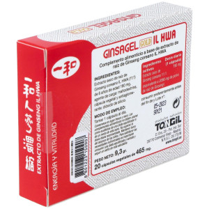 Tongil Il Hwa Ginsagel Gold 20 Perlas