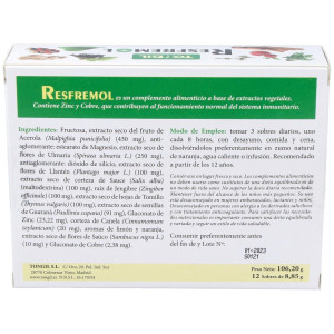 Tongil Soluciones Naturales Resfremol 12 Sobres