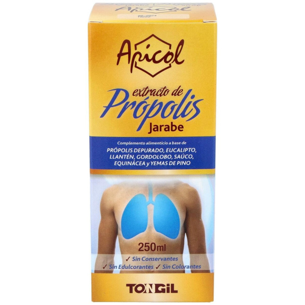 Apicol Extracto Propolis Jarabe 250Ml.