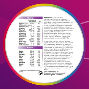 Multicentrum Mujer Multivitamínico 90 Comprimidos