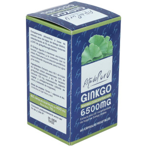 Ginkgo 6500Mg. 40Cap. Estado Puro