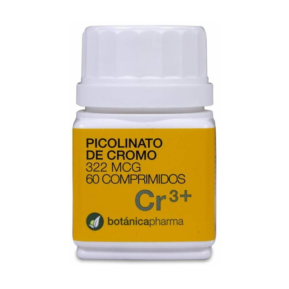 Botánicapharma Picolinato De Cromo 322 Mcg, 60 Comprimidos