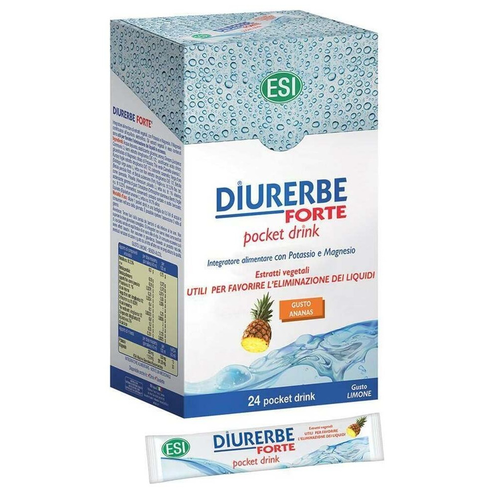 Diurerbe Forte Pocket Drink Sabor Piña 24Sbrs.