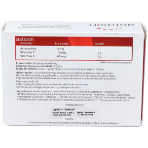 Vbyotics Astaxin 625Mg 60 Perlas