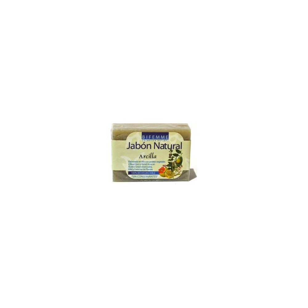 Bifemme Jabón Natural De Arcilla 100 G