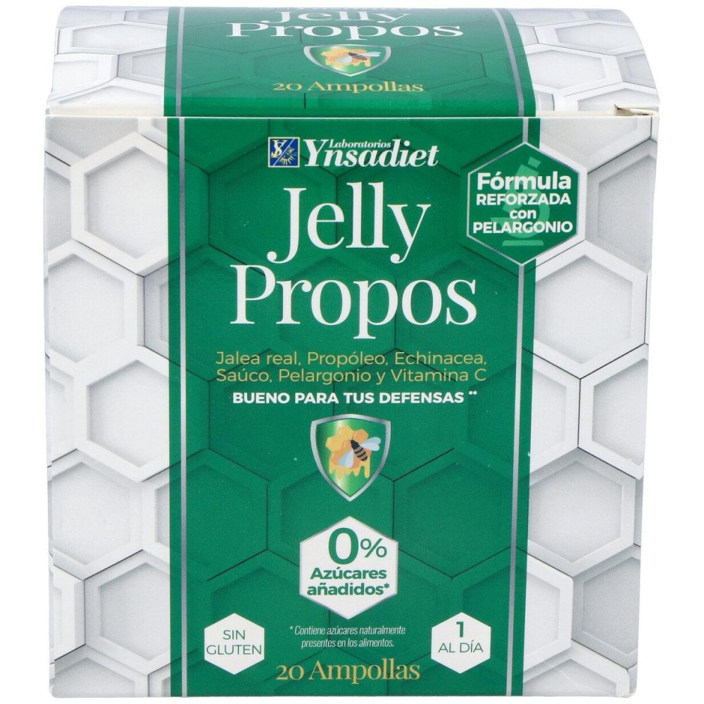 Jelly Propos 1,5Gr. Jalea Real + Propoleo 20Viales