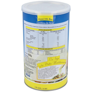 Lecitina De Soja Granulada 450Gr.Gmo Hijas Del Sol