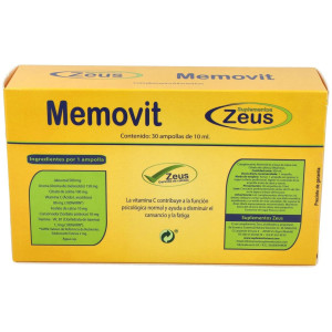 Zeus Memovit 30 Ampollas