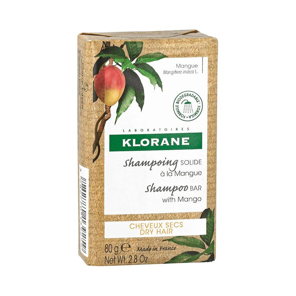 Klorane Champu Solido Al Mango 80 G