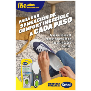 Scholl Liquiflex Plantillas Soporte Diario Talla 2 1 Par