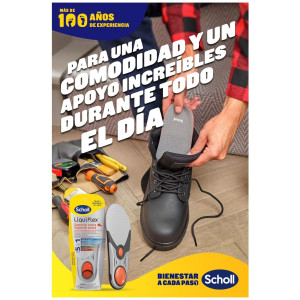 Scholl Liquiflex Plantillas Soporte Mejorado Talla 2 1 Par