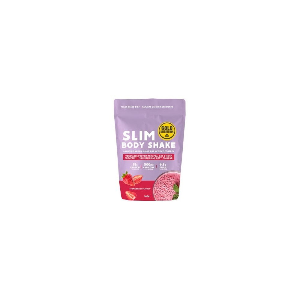 Gold Nutrition Slim Body Shake Strawberry 300G