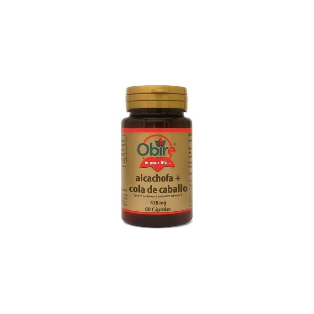 Obire Alcachofa + Cola De Caballo 300Mg 60Caps