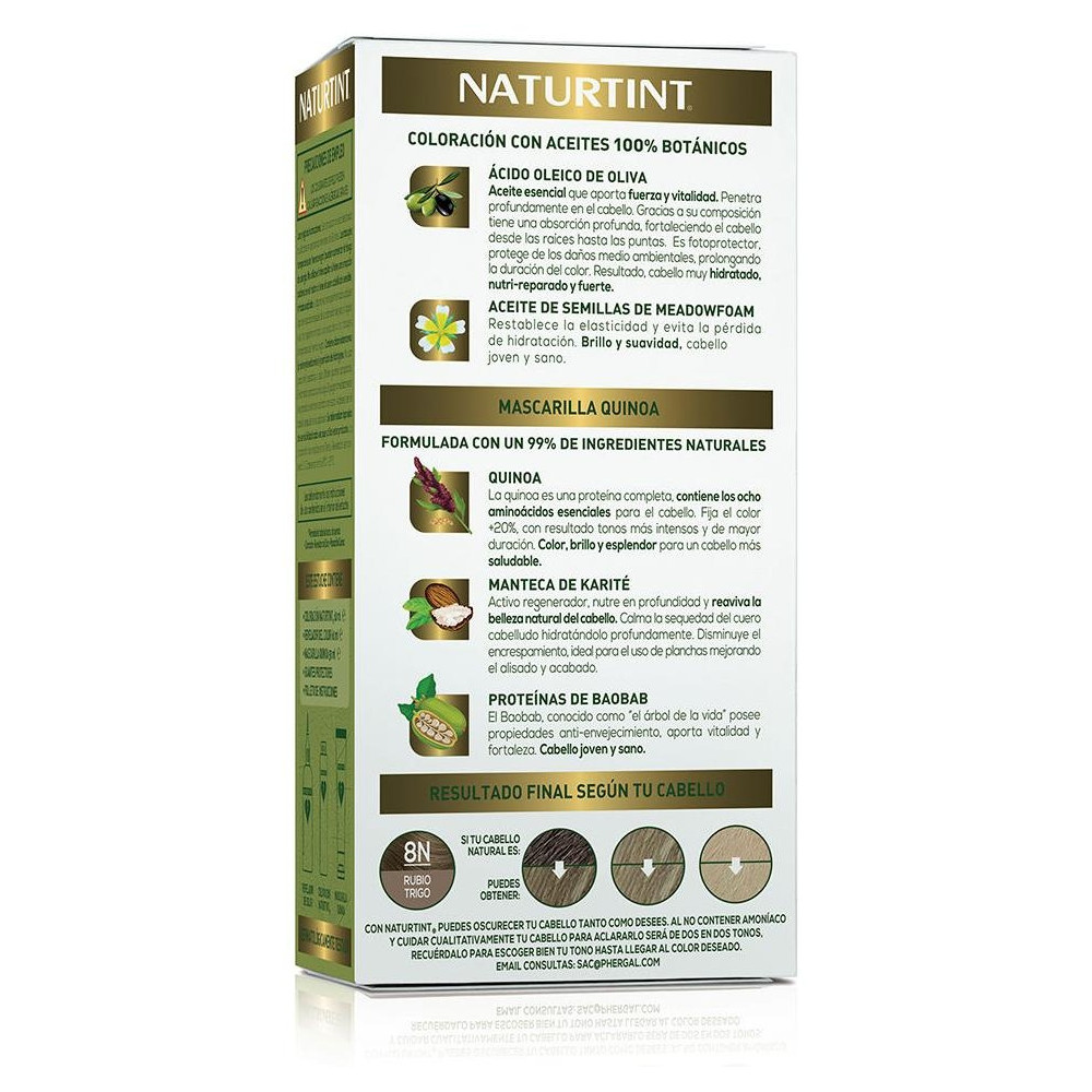 Naturtint Biobased 8N Rubio Trigo