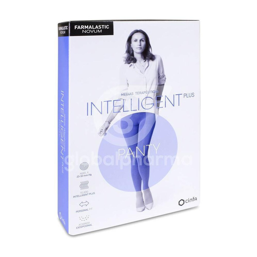Farmalastic Novum Intelligent Panty Compresión Normal Talla 4 Caviar, 1 Ud