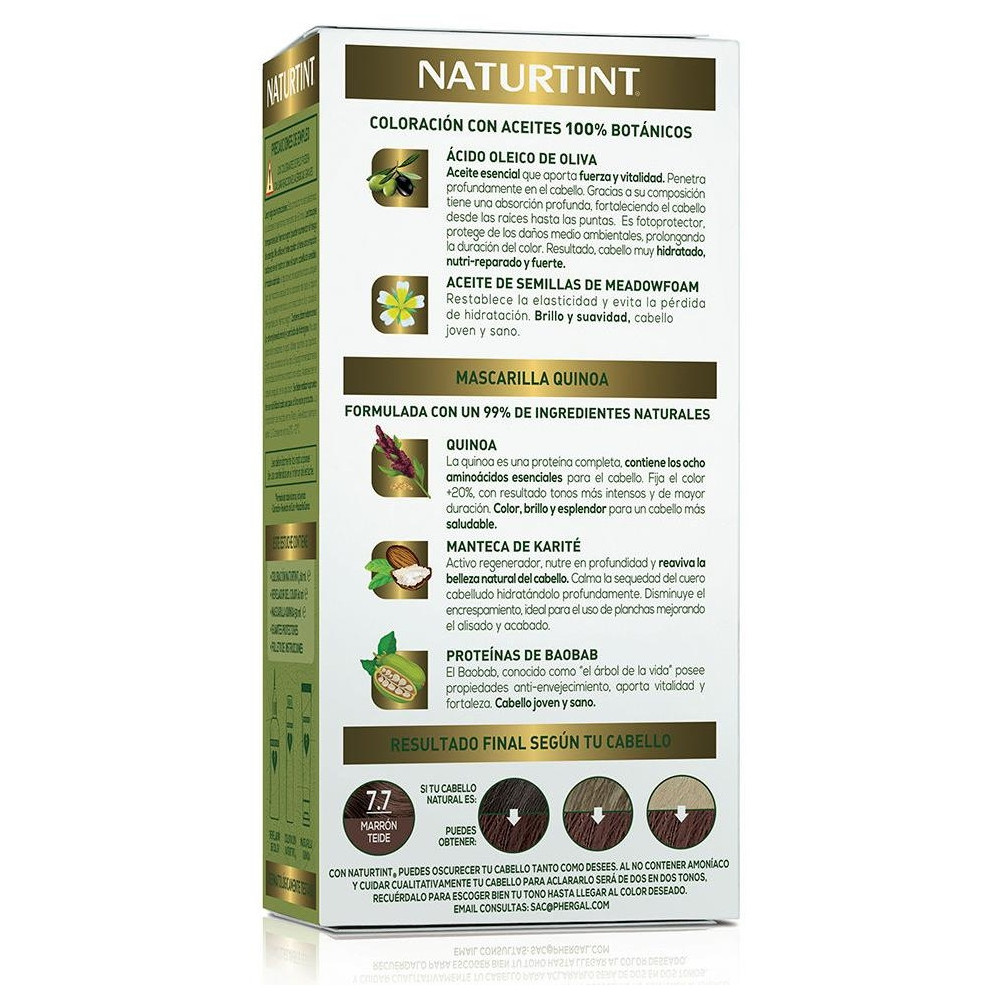 Naturtint Biobased 7.7 Marron Teide