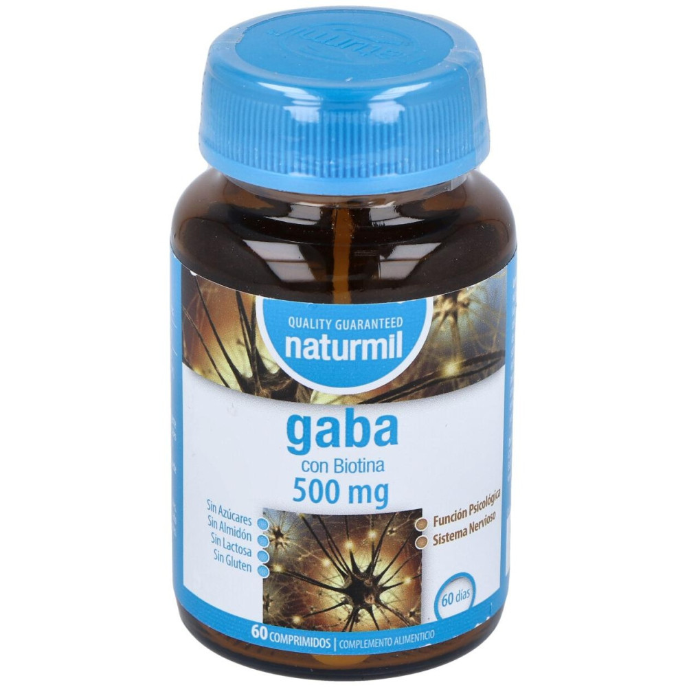 Gaba 500Mg. Con Biotina 60Comp. 2
