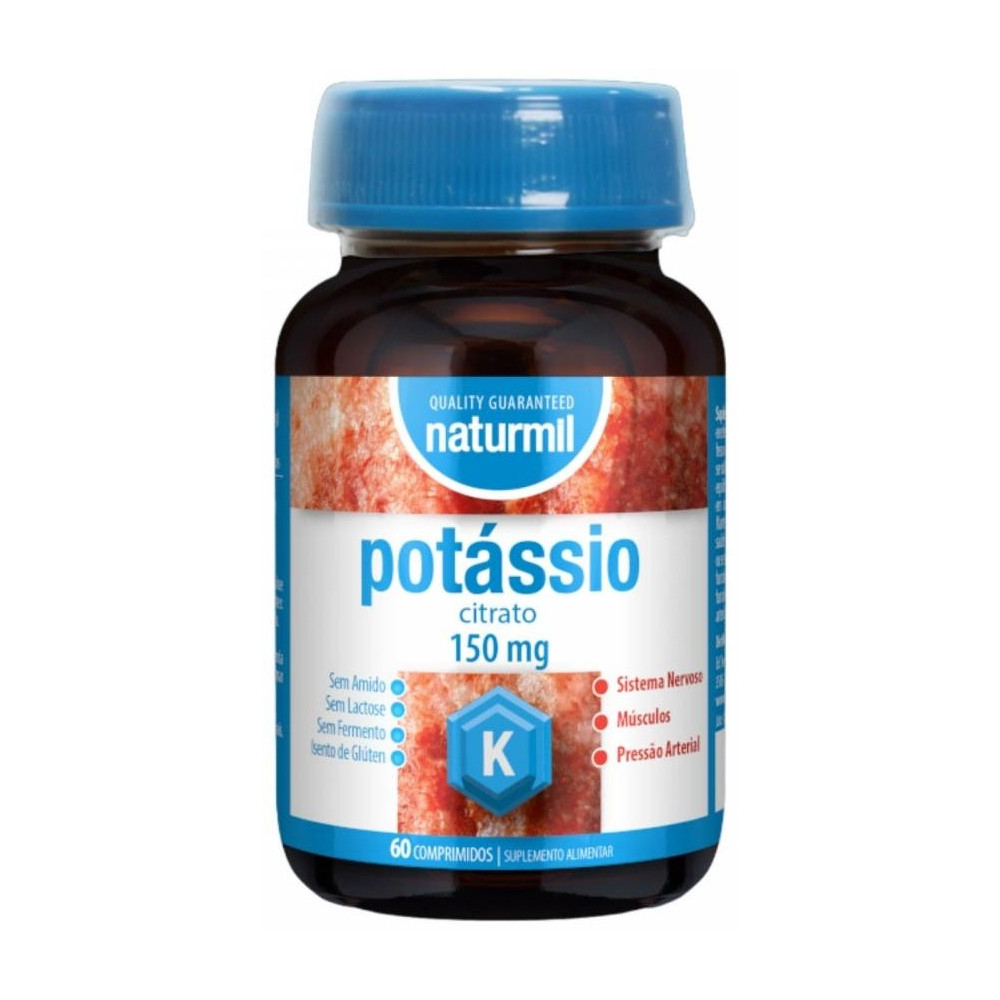 Naturmil Citrato De Potasio 150Mg 60Comp