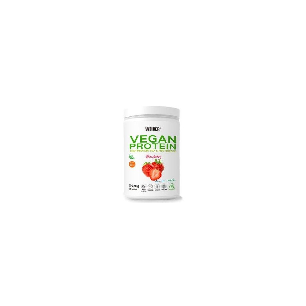 Weider Vegan Protein Fresa 750Gr.