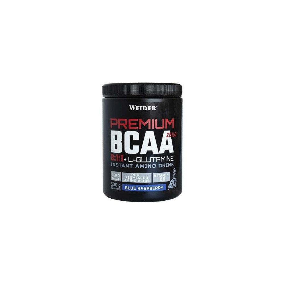 Weider Premium Bcaa 8:1:1 + L-Glutamina Frambuesa Azul 500G