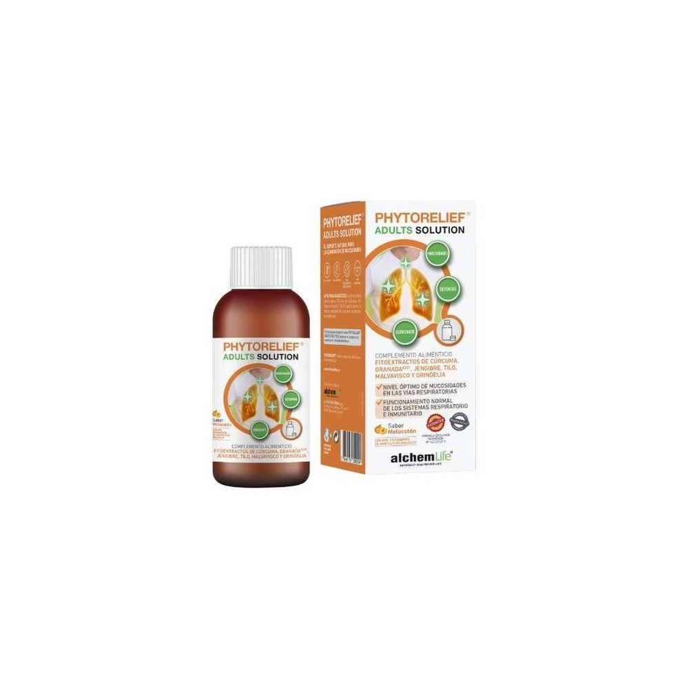 Phytorelief Adults Solution Sabor Melocotón 120Ml