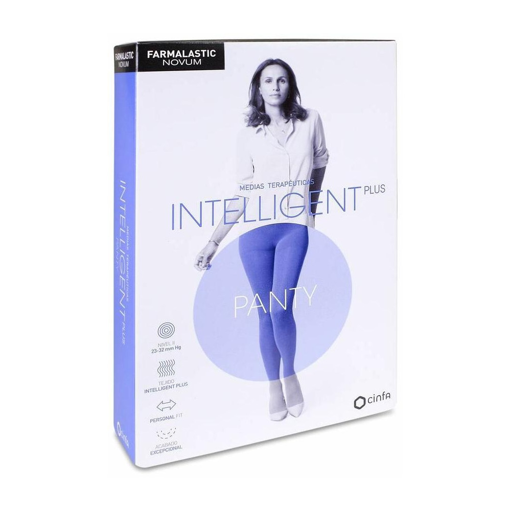 Farmalastic Novum Intelligent Panty Compresión Normal Talla 5 Marino, 1 Ud