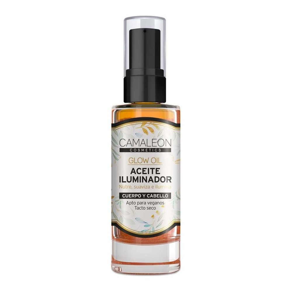 Camaleon Cosmetics Aceite Iluminador Cuerpo Y Cabello 30Ml