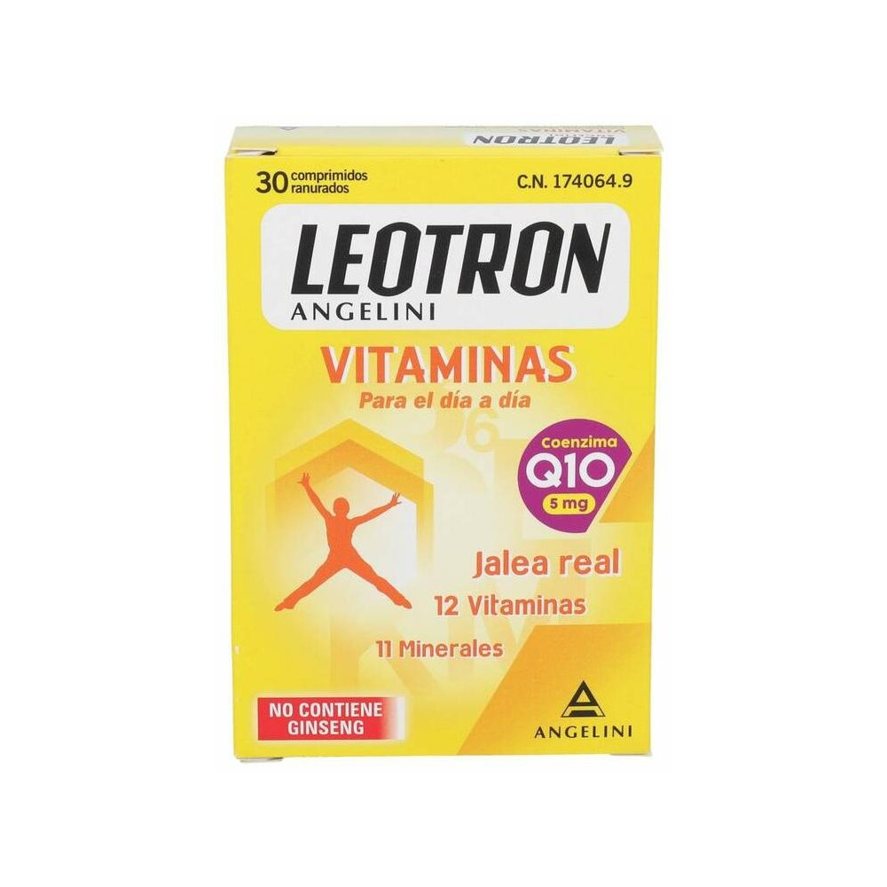 Leotron Vitaminas Angelini 30 Comp