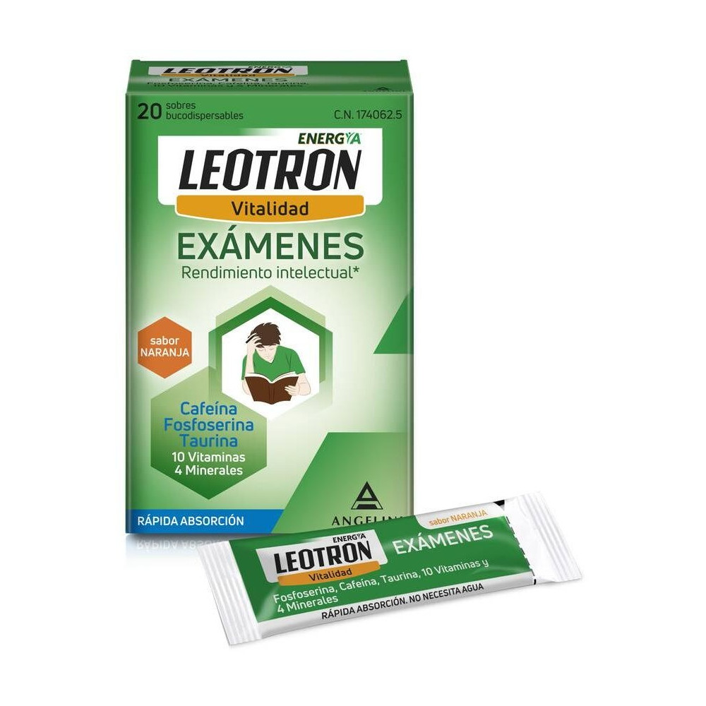 Leotron Exámenes 20 Sobres Bucodispersables