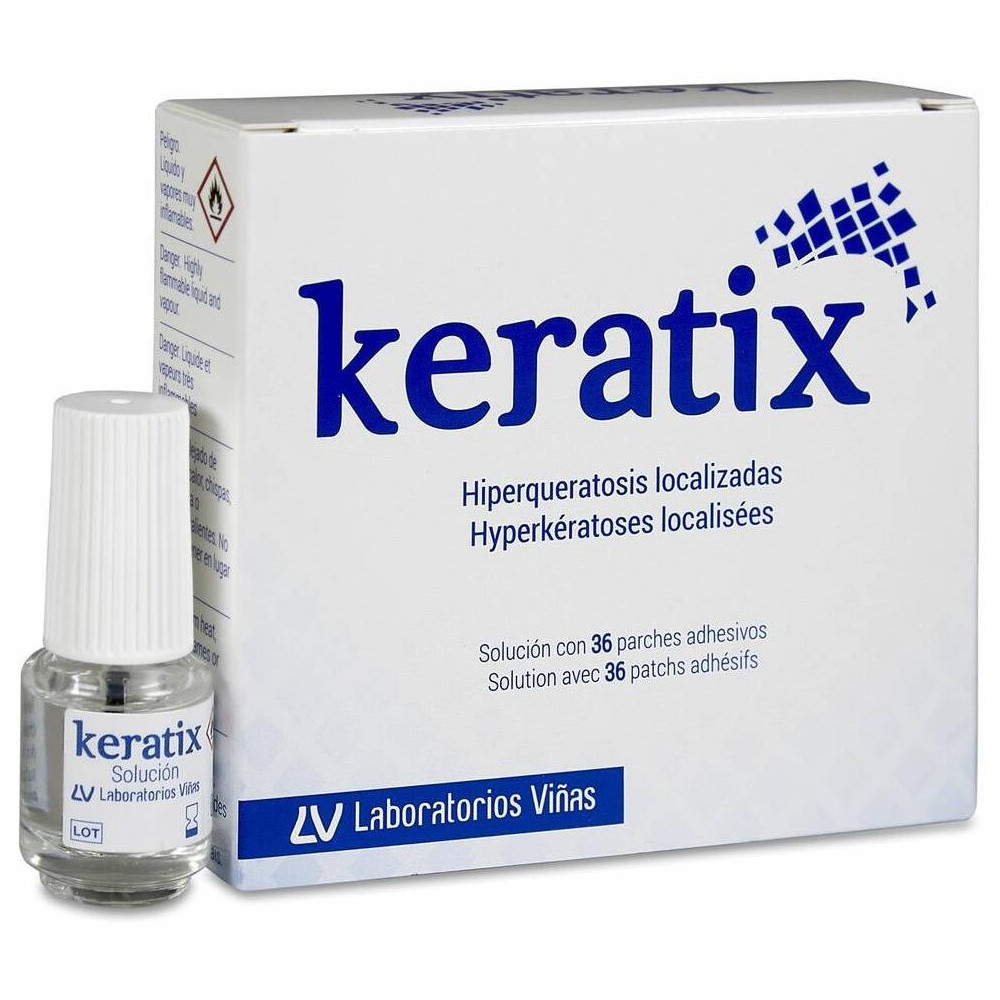 Keratix Soluc 3 Gr+36 Parches Adhesivos