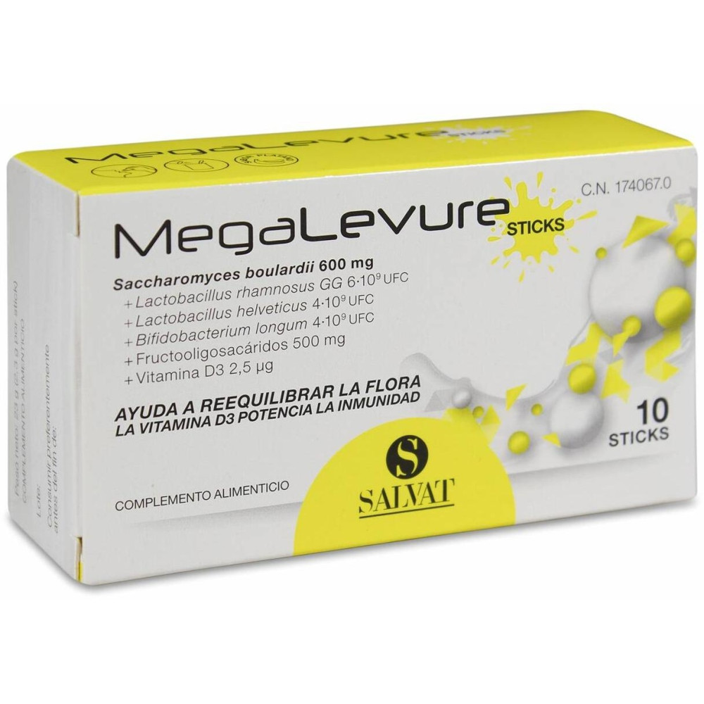 Megalevure 10 Sobres Bucodispersables