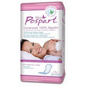 Indasec Pospart Compresas...