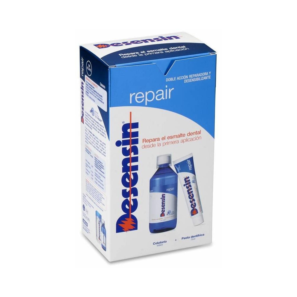 Pack Desensin Repair Pasta Dental, 75 Ml + Colutorio 500 Ml, 1 Ud