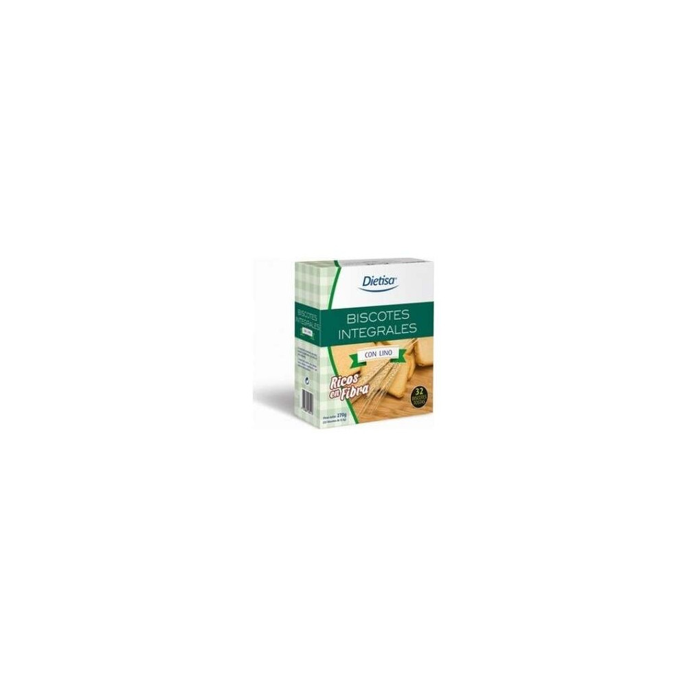Dietisa Biscotes Con Lino Integrales 270G