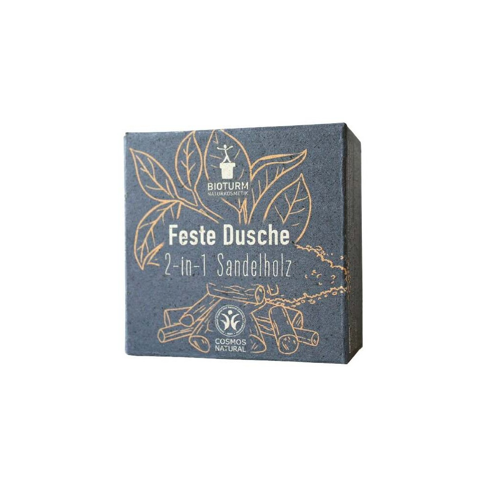 Bioturm Champu Y Gel Solido 2 En 1 Sandalo 100G