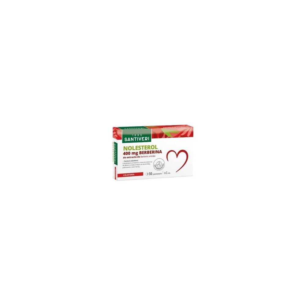 Santiveri Nolesterol Berberina 400Mg 30Comp